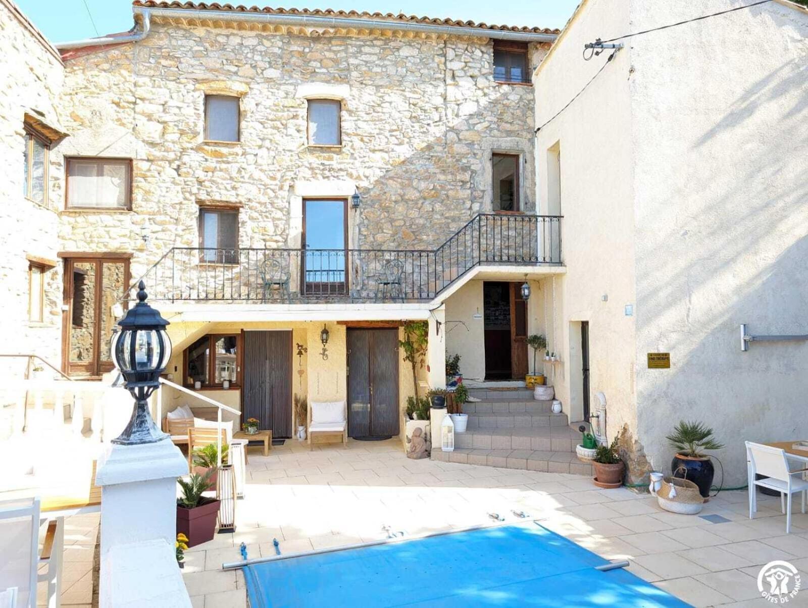La Maison Millesime Bed & Breakfast La Caunette Exterior photo